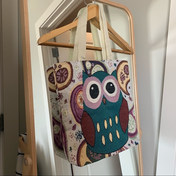 Owl Tote Bag 🦉 - Picture 1 of 2